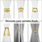 Magnetic Curtain Tiebacks Rope Decorative Holdbacks - Image 5