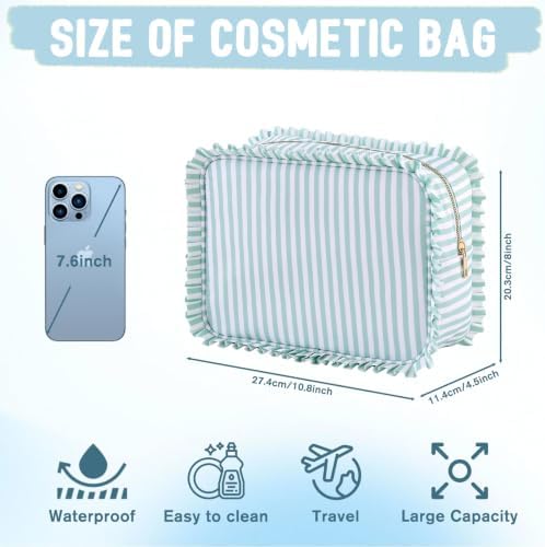 Ruffled Makeup Bag - Image 5
