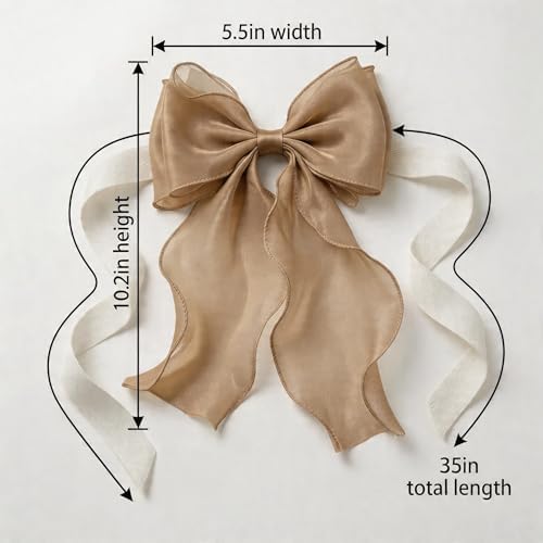 2 Pack French Lace Bow Curtain Tiebacks - Image 2