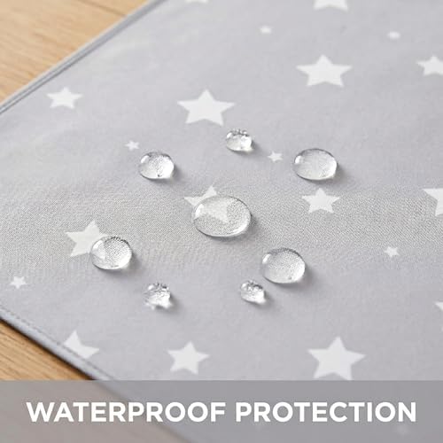 Splat Mat for Under High Chair, Waterproof Washable High Chair Floor Mat - Image 3