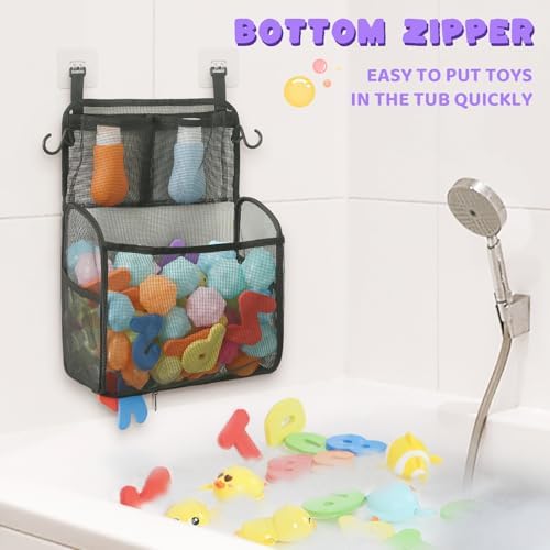 Goowin Bath Toy Storage Holder, Large Openings Bath Toy Organizer, Large - Image 5