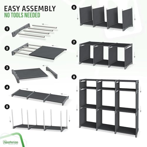 Cube Storage Organizer with Storage Bins Included - Image 4