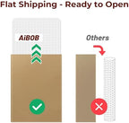 AiBOB Office Chair Mat for Carpet, Easy Chair Movement Hard Clear Carpet Chair - Image 2