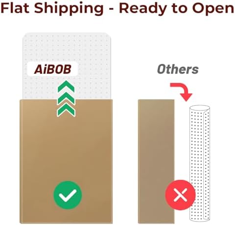 AiBOB Office Chair Mat for Carpet, Easy Chair Movement Hard Clear Carpet Chair - Image 2