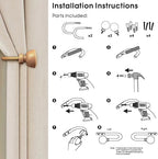 Decorative Curtain Drapery Holdbacks - Image 7