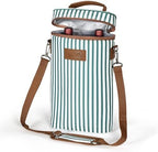 Tirrinia 2 Bottle Insulated Wine Tote Carrier Bag by Tirrinia