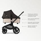Bugaboo Mosquito Net for Fox, Donkey & Kangaroo Strollers – Soft Mesh Insect - Image 4