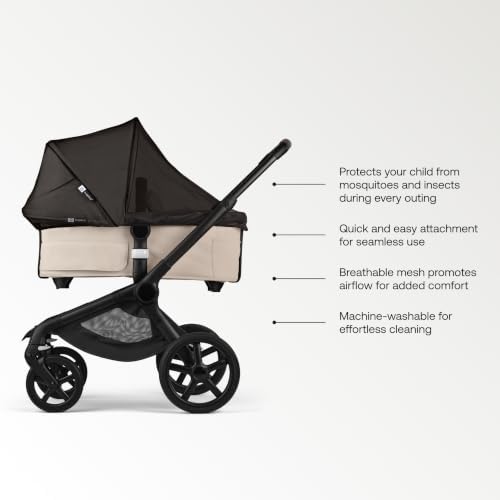 Bugaboo Mosquito Net for Fox, Donkey & Kangaroo Strollers – Soft Mesh Insect - Image 4