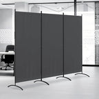 3 Panel Room Divider 6 Ft Folding Screen Room Dividers by Kecreque