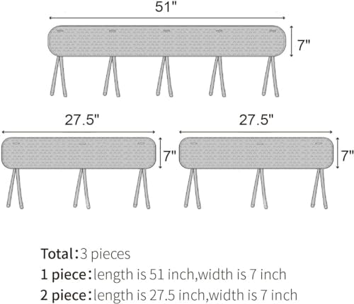 Quilted Banister Cover, Furniture Pad, Reusable Banister Wrap - Image 2