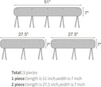 Quilted Banister Cover, Furniture Pad, Reusable Banister Wrap - Image 2