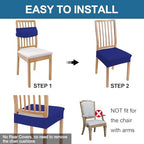 Smiry Waterproof Seat Covers for Dining Room Chairs - Image 5