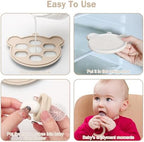 4 Pack Baby Teething Toy with Fruit Food Feeder & Freezer Tray Set - Image 3