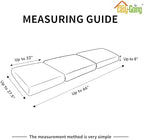 Easy-Going Waterproof Couch Cushion Covers, Non-Slip Leakproof Sofa Seat - Image 6