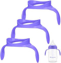 CHUBBIEE Baby Bottle Handles for Lansinoh 5oz & 8oz Bottles, Ergonomic Non-Slip by CHUBBIEE