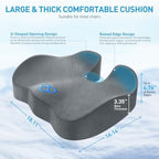 BlissTrends Memory Foam Seat Cushion - Image 2