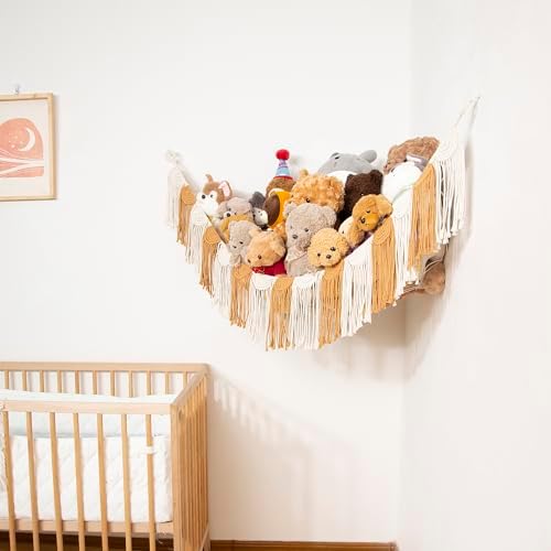 Amdermi Stuffed Animal Hammock Hanging Net Organizer - Image 7