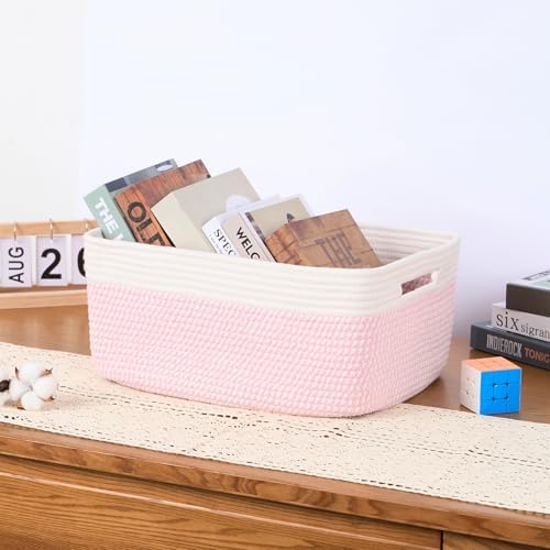 MiniArk Large Storage Baskets for Organizing, Baby Nursery, Toy Bins Box - Image 5