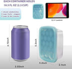 Tanjiae 3-Pack Stainless Steel Snack Containers - Image 3