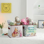 Disney Winnie the Pooh Storage Cubes, 10x10 Collapsible Cube Organizer Baskets - Image 7
