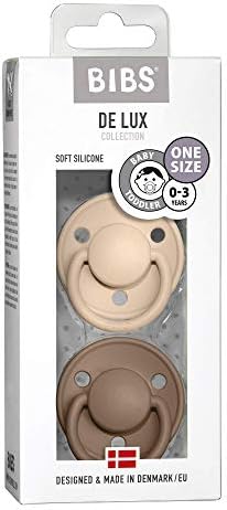 BIBS Pacifiers - De Lux Collection | BPA-Free Baby Pacifier | Made in Denmark | - Image 3