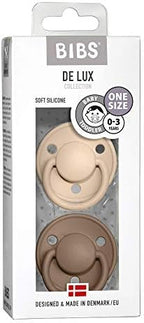 BIBS Pacifiers - De Lux Collection | BPA-Free Baby Pacifier | Made in Denmark | - Image 3