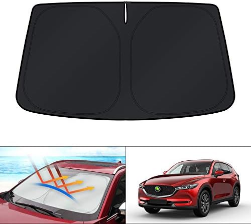 KUST Windshield Sun Shade for Mazda CX-5 2017-2024 2025 2026 CX5 Accessories by KUST