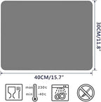Gartful 2 Pack Silicone Crafting Mats, 15.7" x 11.8" Silicone Mat - Image 2