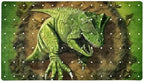 Shower Mat Non Slip 26.8 x 15.1 Inches, 3D Dinosaur Bathtub Mat Shower Stall by Anna+Cowper