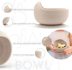 BPA-Free Non-Toxic Silicone Baby Feeding Set – Suction Plate, Bib & Cup – - Image 2