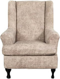 CRFATOP Wingback Chair Covers Stretch Armchair Slipcovers by CRFATOP