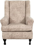 CRFATOP Wingback Chair Covers Stretch Armchair Slipcovers by CRFATOP