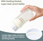 4Pack Silicone Sleeves for Philips Avent Natural Glass Baby Bottles - Image 6
