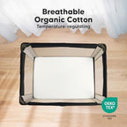 2pk Mini Crib Sheets Fitted 38x26 Pack N Play Mattress Sheet - Image 2