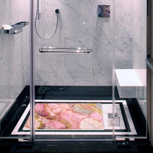 Shower Mat Bathtub Mat, 26.8x15.1 inch, Non-Slip Bath Mat - Image 5
