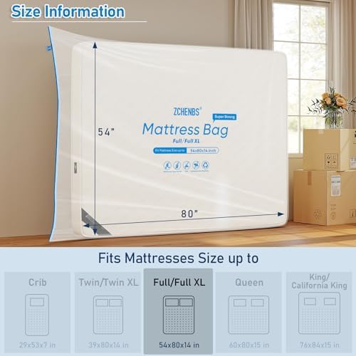 ZCHENBS® - 2 PK Full/Full XL Mattress Bags - Image 4