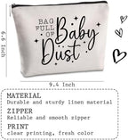 Baby Dust IVF Warrior Makeup Bag - Image 2