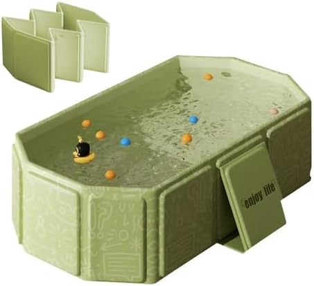 Portable & Foldable Bathtub for Newborns to Toddlers, Baby Bathtub, Lightweight by DUSHARKFUN