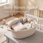 Woven Basket 13" x 8" x 5.5" Rope Gift Baskets Empty - Image 5