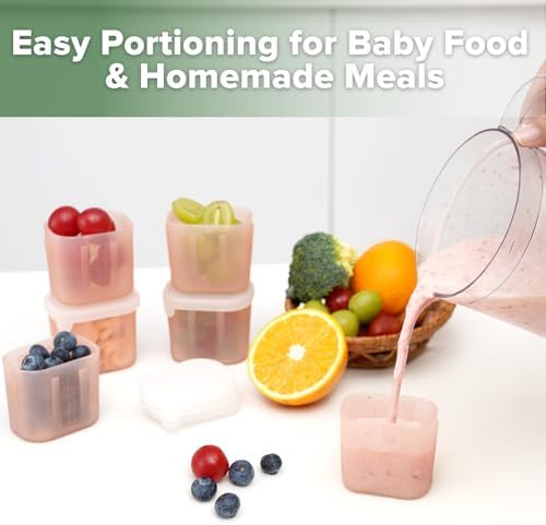 haakaa Silicone Baby Food Containers - Image 2