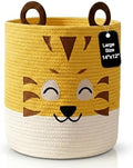 Storage Basket | 25L Woven Cotton Rope Bin by Joliwove