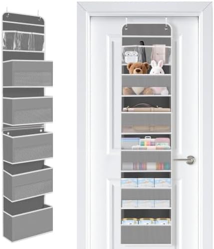 Over the Door Organizer, Large Pocket Hanging Storage by Unknown