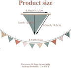 8.5 ft Pennant Banner Flags, Toddler Boy and Girl Room Decor Pennant, Nursery - Image 2