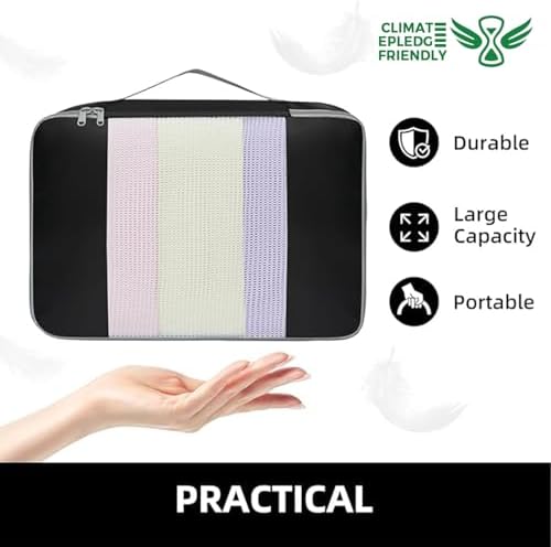 BAGAIL 6 Set/8 Set/10 Set Packing Cubes Various Sizes Packing Organizer - Image 7