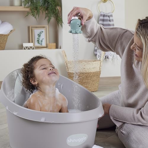 Toddler Bath Tub | Larger Bath for Bigger Kids at Bathtime | Includes Warm and - Image 5