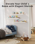 G&W Gruwald Nursery Book Shelves, Nursery Decor - Image 4