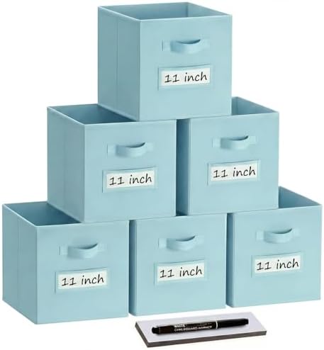 Storage Bins, 11 Inch Cube Storage Bin by Anyoneer
