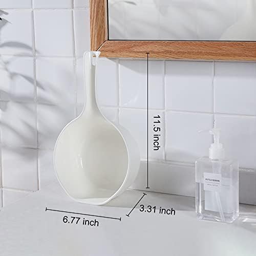 Plastic Water Scoop for Bath, 1.5 Liter Shower Ladle - Image 2
