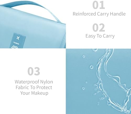 Lcsmaokin Large Capacity Toiletry Bag Travel Bag - Image 4