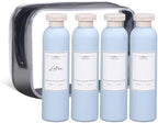 ASEVAT 8.8 oz Plastic Travel Refillable Shampoo Bottles, Empty Squeeze Bottles by ASEVAT